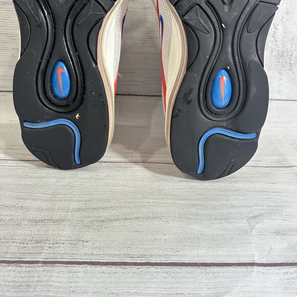 Nike Air Max 97 Shoes Women 9.5 Double Swoosh 2022 DV2222 100 Red Blue White - Picture 7 of 8